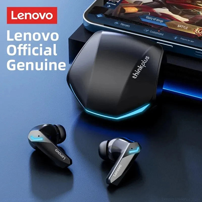 Lenovo GM2 Pro Fones Games Bluetooth 5.3 Esportivo Sem Atraso no Áudio