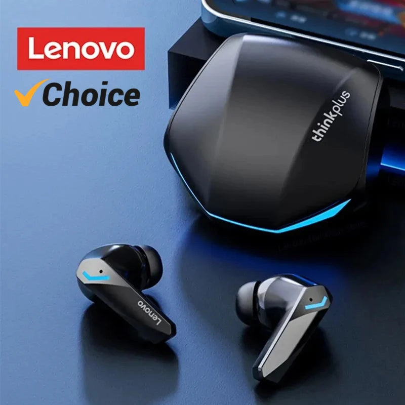 Lenovo GM2 Pro Fones Games Bluetooth 5.3 Esportivo Sem Atraso no Áudio
